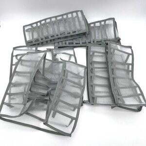 Set of 6 Soft Undergarment Organizers, 3 sizes - NEW